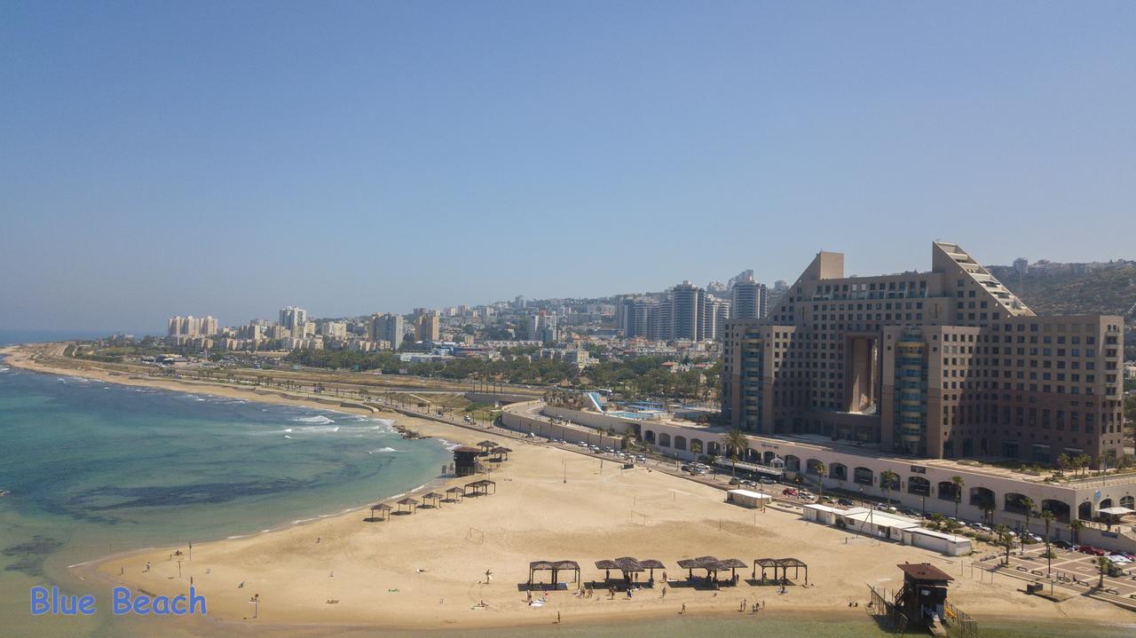 מגדל אלמוג חיפה - דירות "בלו ביץ'" על הים Ngoại thất bức ảnh